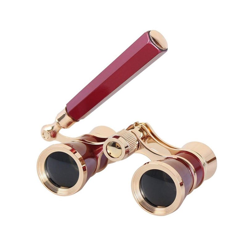Aroncent Opera Glasses Binoculars 3X25 Theater Glasses Mini Binocular Compact with Handle for Adults Kids Women in Musical Concert - Image 1